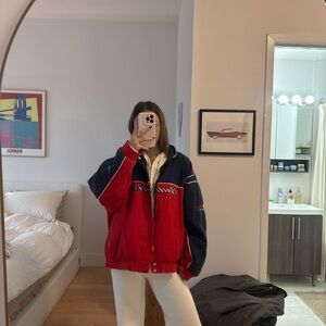 Budweiser race car jacket